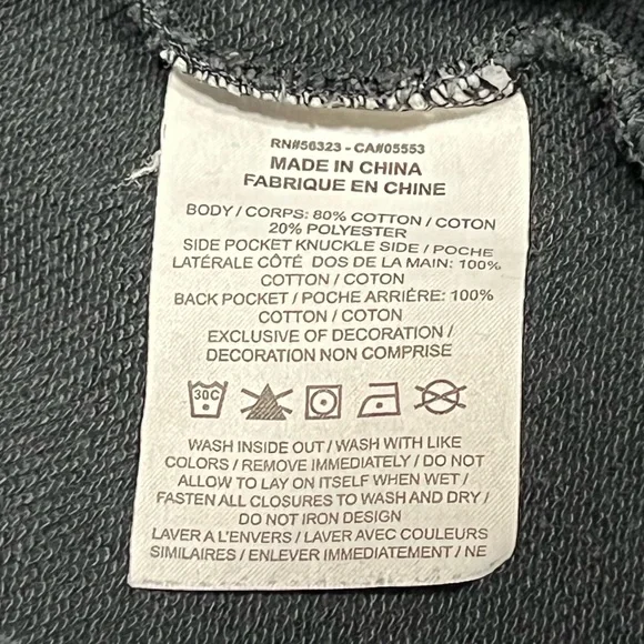 Nike Sportswear NSW Swoosh Logo Shorts French Terry Black XXL 2XL - Picture 9 of 9